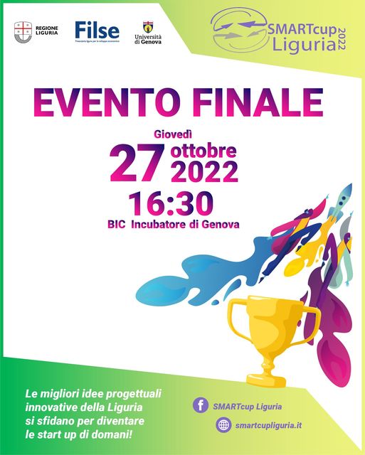 Giovedì 27 ottobre la finale di Smart Cup Liguria, Confesercenti è partner dell’iniziativa